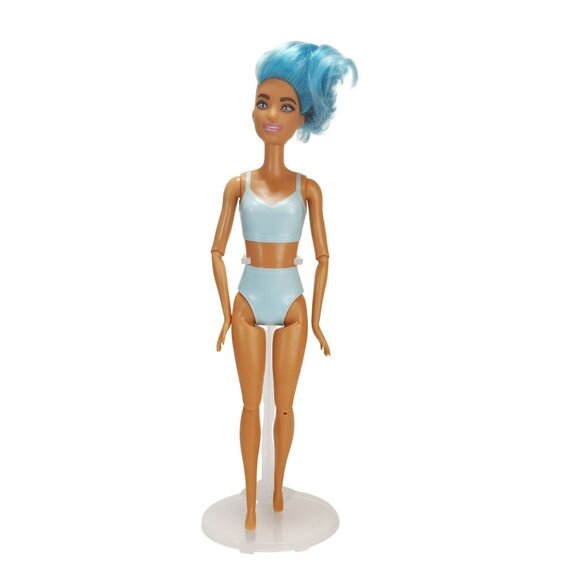 Barbie Cutie Reveal Snowflake Sparkle Series Doll HJL63 Nude Ooak - Picture 1 of 5
